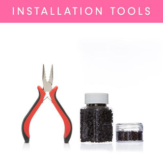 hair extension installation tools sew in