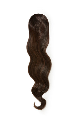 Express Synthetic Wavy Ponytail 22" Mocha Bronde Balayage