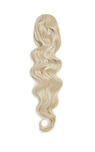 Express Synthetic Wavy Ponytail 22" Platinum Blonde 1001