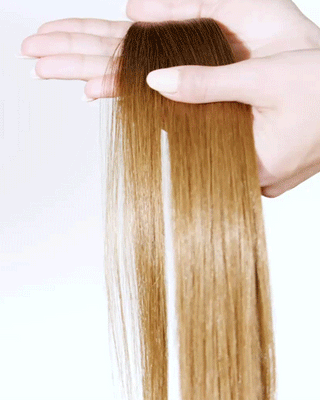 Priscilla Valles Hand Tied Tape-In 21" Light Ombre Brown 6A