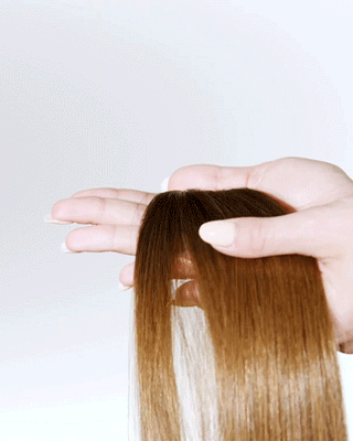 Priscilla Valles Hand Tied Tape-In 21" Medium Ombre Brown 5