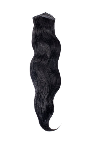 Priscilla Valles Hand Tied Tape-In 21" Jet Black 1