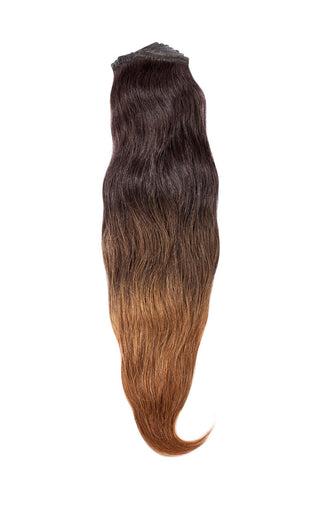 Priscilla Valles Hand Tied Tape-In 21" Light Ombre Brown 6A