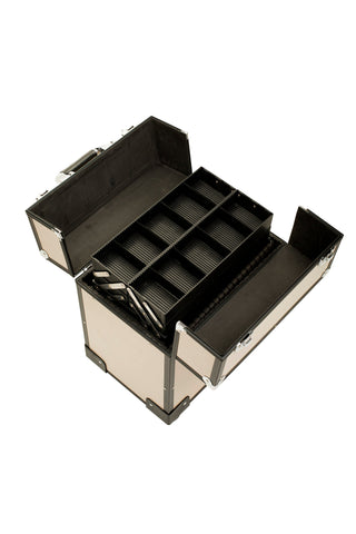 Wheeled travel case for stylists