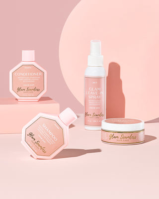 Hair care bundle for hair extensions