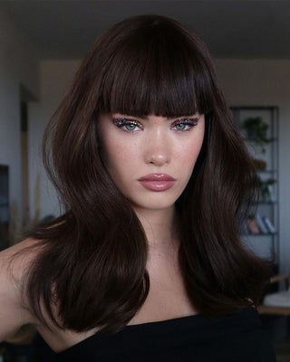 Hair Weft 24" Dark Brown 2