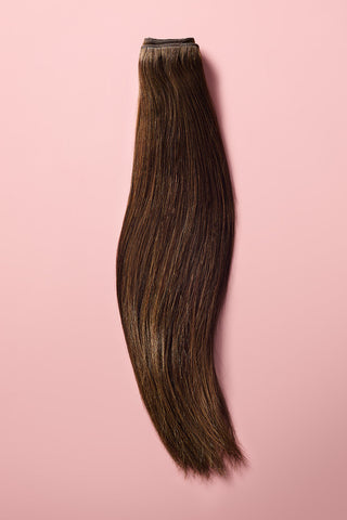 Premium Volume Weft 24" Dark Ash Brown 2A