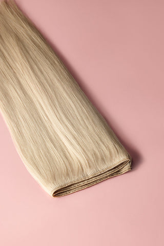 Premium Volume Weft 24" Platinum Ash Blonde 60