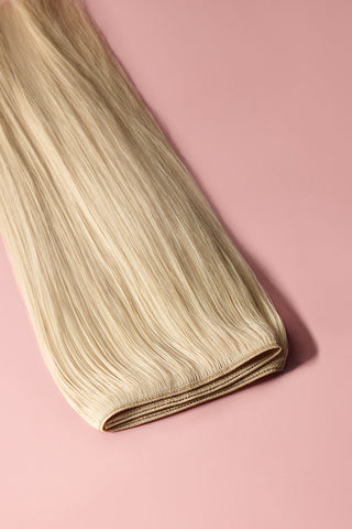 Premium Volume Weft 24" Platinum Blonde 1001