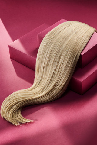 Premium Volume Weft 24" Platinum Blonde 1001