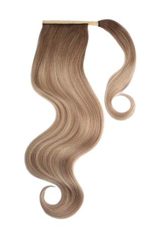 Invisi Ponytail 26" Cream Beige Balayage