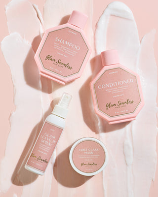 hair kit for extensions shampoo and conditioner